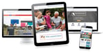 CTF Nonprofit Website Screens